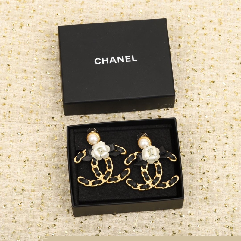 Ch*el earrings